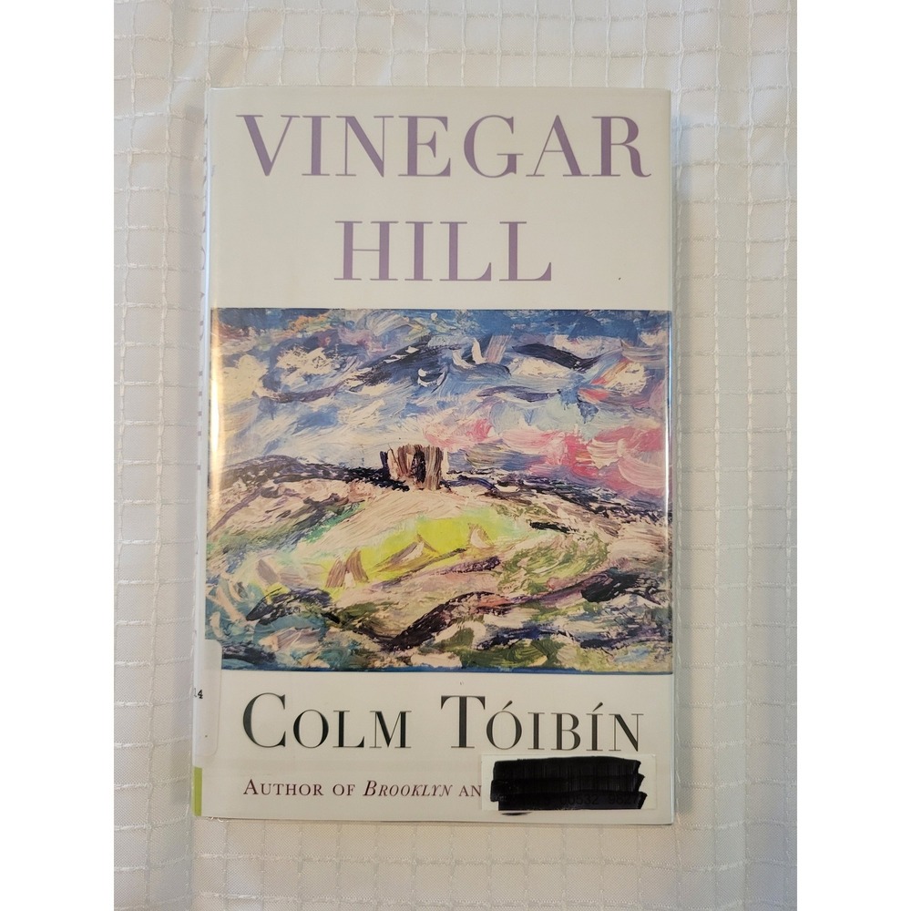 Vinegar Hill Colm Toibin Hardcover Poetry Book 2022‎ Beacon Press Ex-Library